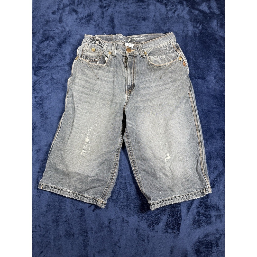 Songs of Freedom‎ denim jean shorts mens size 34